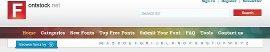 fontstock
