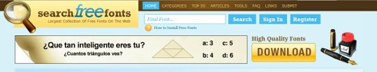 search-free-fonts