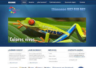 Impresión digital gran formato Decoprints Diseño web Valencia Decoprints