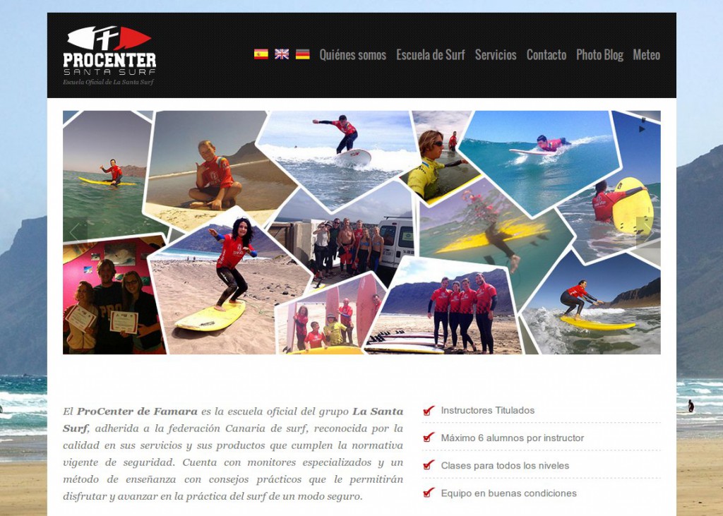 Escuela de Surf en Lanzarote